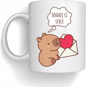 Kapibara Bögre Átadom A Szívet Bájos Bögre Ajándék