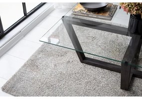 Kávésasztal AMALFI 35x105 cm fenyő/átlátszó