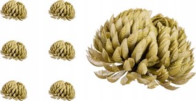 Művirág ananász olívazöld 6db-os csokor