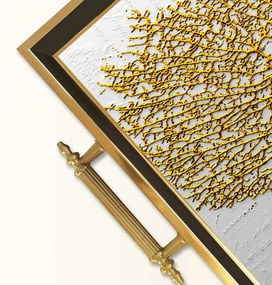 Üveg tálca, 38×24 cm – TPA9943