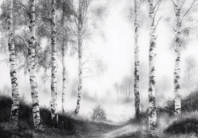 Fotótapéta Erdő fák flizelin Nappali Hálószoba fotótapéta falikép