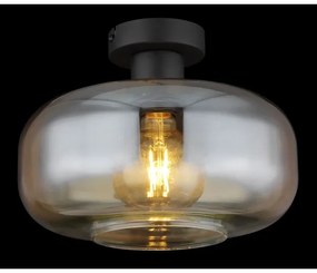 Globo 15566DA - Felületre szerelhető csillár GIUSEPPE 1xE27/40W/230V átm. 28 cm átlátszó