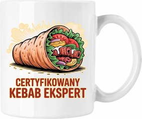 Kebab bögre szakértő mém vicc fehér 330ml