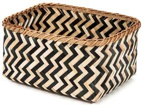 Bambusz tárolókosár Zebra – Compactor