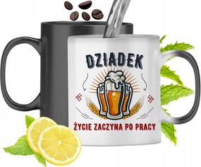 Mágikus Bögre Nagypapának Színváltós, fényképes nyomattal