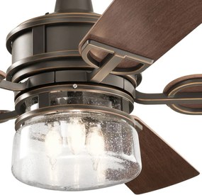 Kichler Lyndon Patio KLF-LYNDON-52-OZ Ventilátor 3x60W/E27 3000K IP23