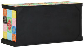 TV Szekrény Színes 100x35x50 cm Masszív Mangófa