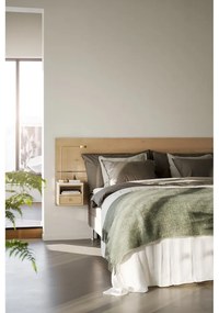 Natúr színű tölgyfa ágytámla 240x79 cm Whitmore – Rowico