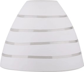 Candellux Lighting lámpabúra 13,5 cm E27 fehér