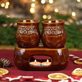 Forralt boros bögrék Ajándék Kera Ceramika