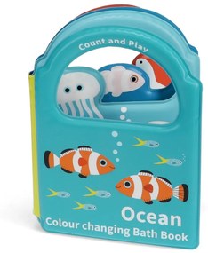 Interaktív játék Colour changing bath book Ocean – Rex London