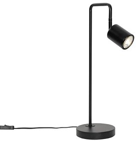 Modern asztali lámpa fekete állítható - Java