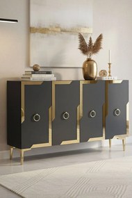 Seza 120 - Anthracite, Gold