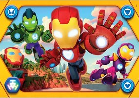 A Vasember és szupercsapata Hero Squad 104 db-os maxi puzzle Clementoni