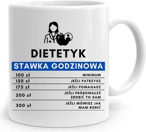Dietetikus Dietetikusoknak Bögre Óradíj nyomtatott fényképpel