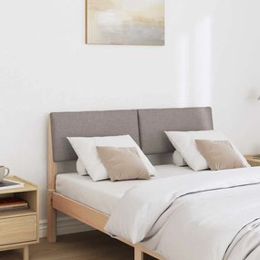 Kárpitozott fejtámla Tópszínű 120 cm Tömör fenyőfa