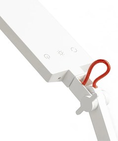 RENDL NORMA DIMM stolní bílá/červená 230V LED 10W 100° 3000K 4000K 6500K