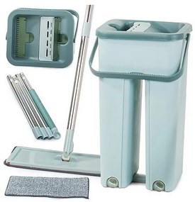 Kétkamrás mop csavaró mechanizmussal