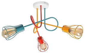 Helam Felületre szerelhető csillár OXFORD 3xE27/15W/230V W-2016/3K MIX