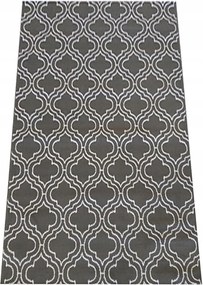 Soho 01 fehér-szürke szőnyegdarab 80x150