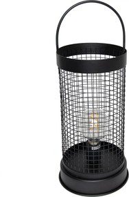 Modern asztali lámpa szürke 52 cm - Horario
