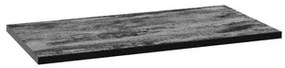 Fedőlap Naturel Stilla 90x2,5x46 cm fekete STILLAF09003