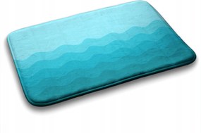 Fürdőszobaszőnyeg Geometrikus hullámok 90x60 cm