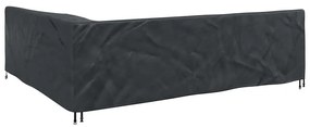 Kültéri bútor takaró Fekete 286 x 222 x 80 cm 600D szövet
