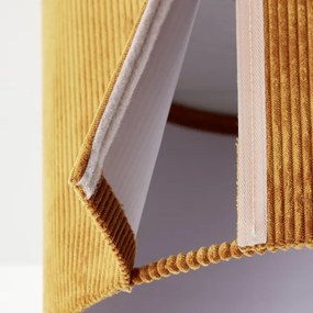 Brilliant - Csillár zsinóron TONY 1xE27/20W/230V átm. 35 cm narancs