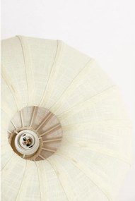 Krémszínű mennyezeti lámpa textil búrával ø 40 cm Zosia – Light &amp; Living