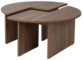 LUVIA dohányzóasztal, dió