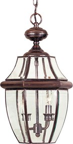 Quoizel NEWBURY QZ-NEWBURY8-L-AC Függőlámpa 2x60W/E14 IP44