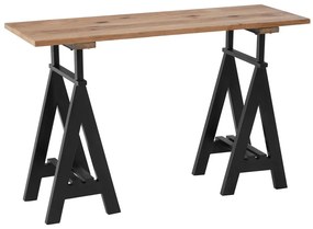 Natúr színű konzolasztal borovi fenyő asztallappal 45x130 cm Hampstead – Premier Housewares