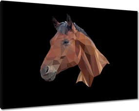 Vászonkép 100x70 Lófej
