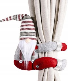 Manó Csipesz Függöny Tépőzáras Mikulás Ablak Dekoráció Ünnepek