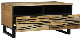 Dohányzóasztal - 80 x 54 x 40 cm - Szilárd mangófából