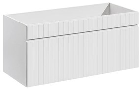 Comad Iconic White szekrény 100x45.6x46 cm Függesztett, mosdó alatti fehér ICONIC WHITE 82-100-D-1S