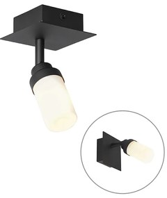 Modern fürdőszoba spotlámpa fekete IP44 - Japie
