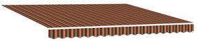 kézi behúzható napernyő antracit 350x250 cm