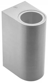 Lámpa Fali lámpa TIAGO 2 irányú, GU10, MAX. 2x35W, IP54, AC220-240V, 50/60Hz, inox