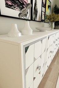 Moka 180 - White, Silver