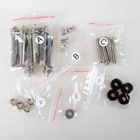 STILISTA Postaláda lábakkal rozsdamentes acél 126 cm