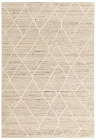Natúr színű gyapjú szőnyeg 160x230 cm Noah – Asiatic Carpets