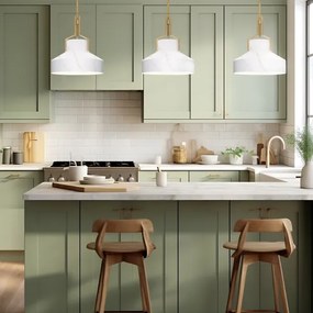 Quoizel QZ-BRECKEN-2P-AB-ABG - BRECKEN csillár 2 x E27 (max. 60 W), 230 V, arany/márvány dekor