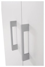 Akasztós szekrény, sonoma tölgy/fehér, ASTER