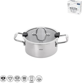 Rozsdamentes acél lábas fedővel 1,2 l Venice – Orion