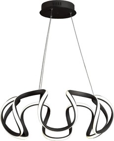 PREZENT 18206 PASSO Modern Led Függesztett Lámpa Fehér, Fekete LED IP20