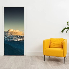 Fotótapéta ajtóra - A hegyek csúcsai (95x205cm)