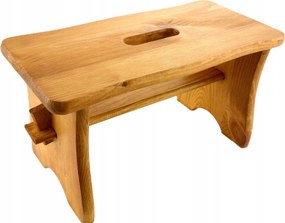 Égerfestett Szék Zsámoly Fából Készült Zsidó Fsc konyhai állvány