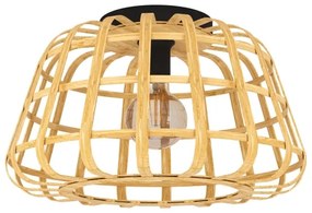 Eglo 390149 - Mennyezeti lámpa MONTEZUELO 1xE27/40W/230V bambusz